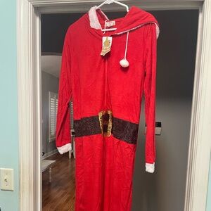 christmas santa jumpsuit